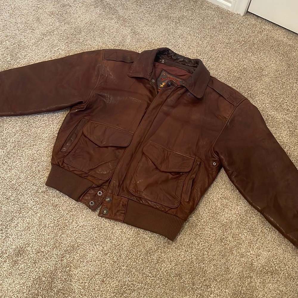 Leather jacket